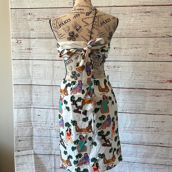 Shein skirt with top woman and banana leaves design - Picture 6 of 13